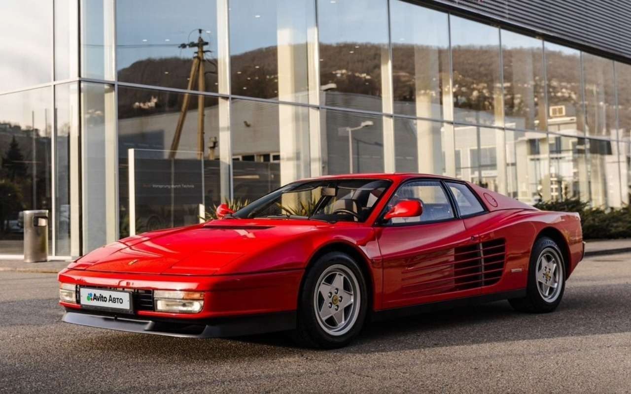 Ferrari Testarossa в Сочи: легендарный суперкар продают почти за 22 млн рублей