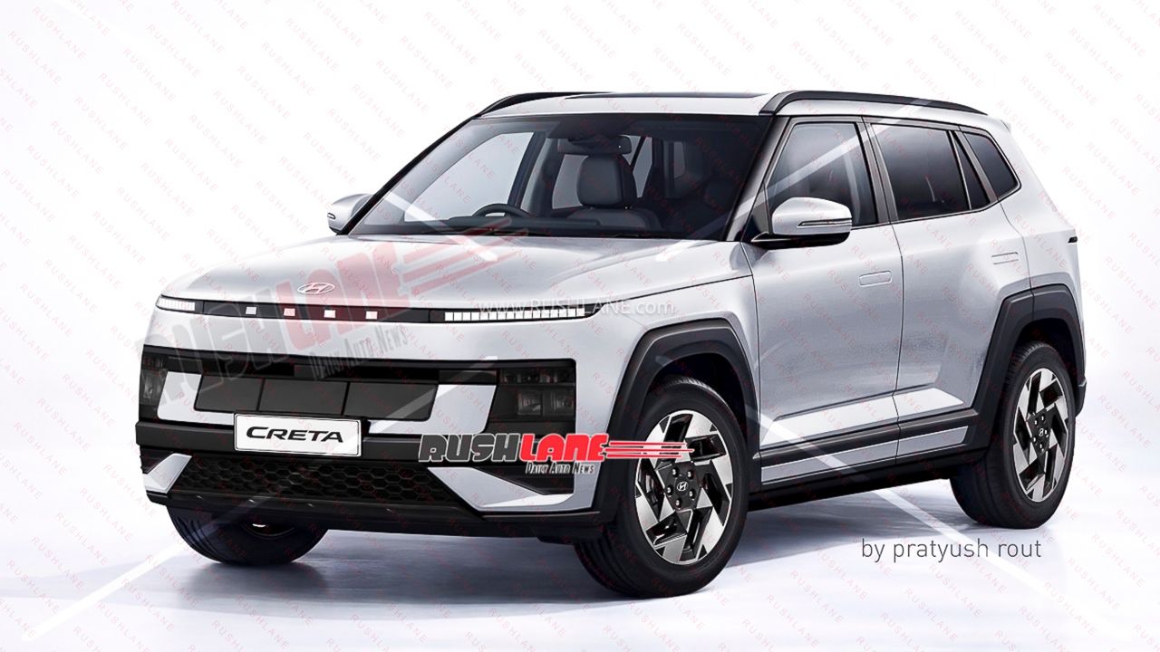Hyundai Creta третьего поколения впервые показали на рендерах