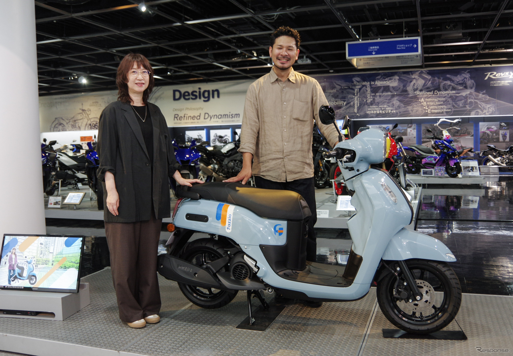 Дизайнеры Yamaha раскрыли секрет мотороллера Fazzio 125