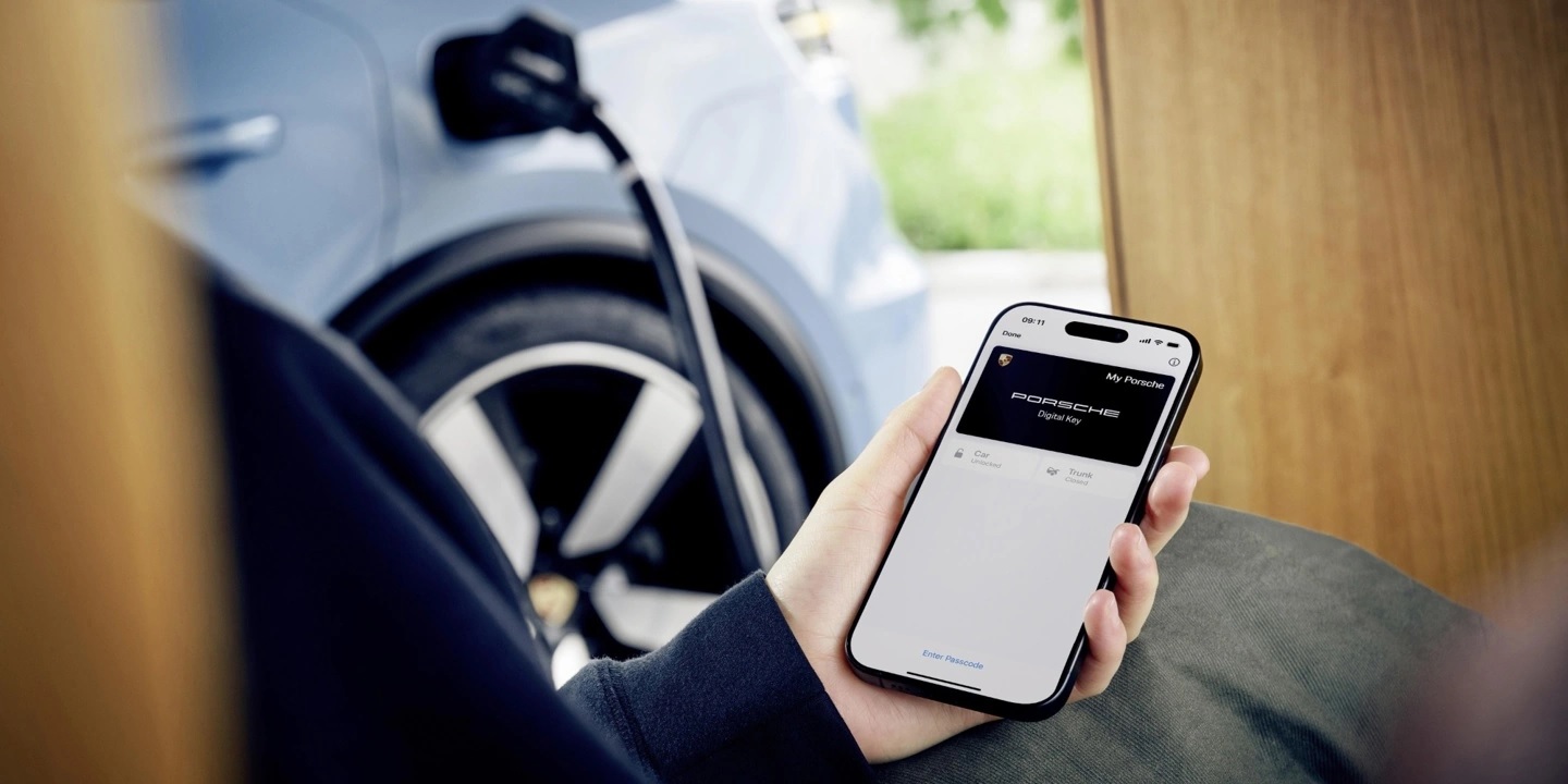 Porsche Macan EV 2026 получил цифровой ключ Apple Wallet