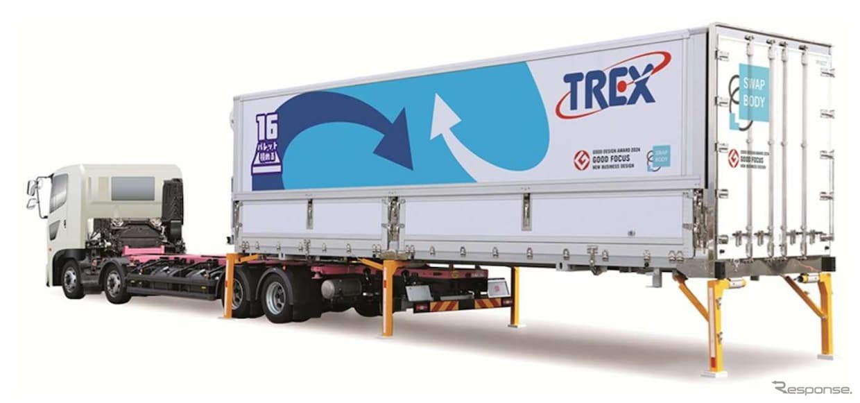 Japan Trex впервые покажет уникальный рефрижератор-крыло на Japan Truck Show 2026