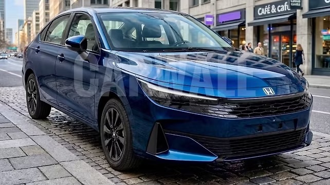 Новое поколение Honda City рассекречено на рендере до дебюта в 2026 году