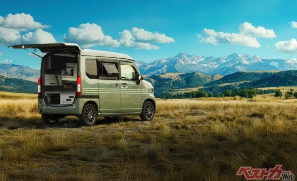 Crest Vehicle анонсировала кемпер Livin’ GLIDE на базе Honda N-VAN