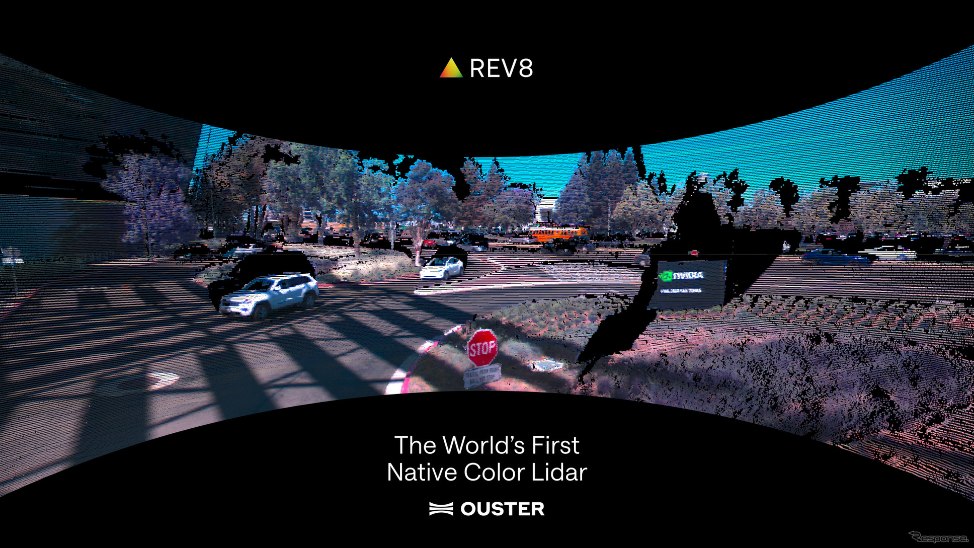 Ouster Rev8 прошла сертификацию NVIDIA DRIVE Hyperion