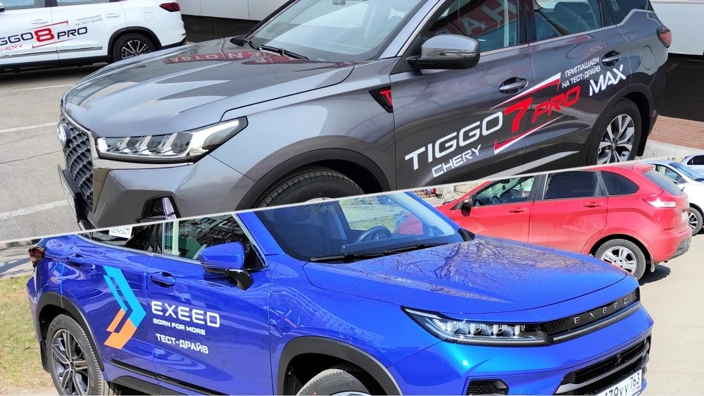 Exeed LX против Chery Tiggo 7 Pro MAX: кому идти за рулем?