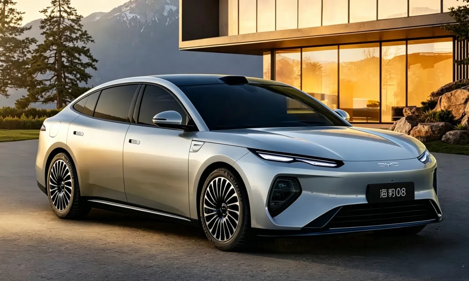 BYD Seal 08 дебютирует в 2026 году. Седан сняли на фото