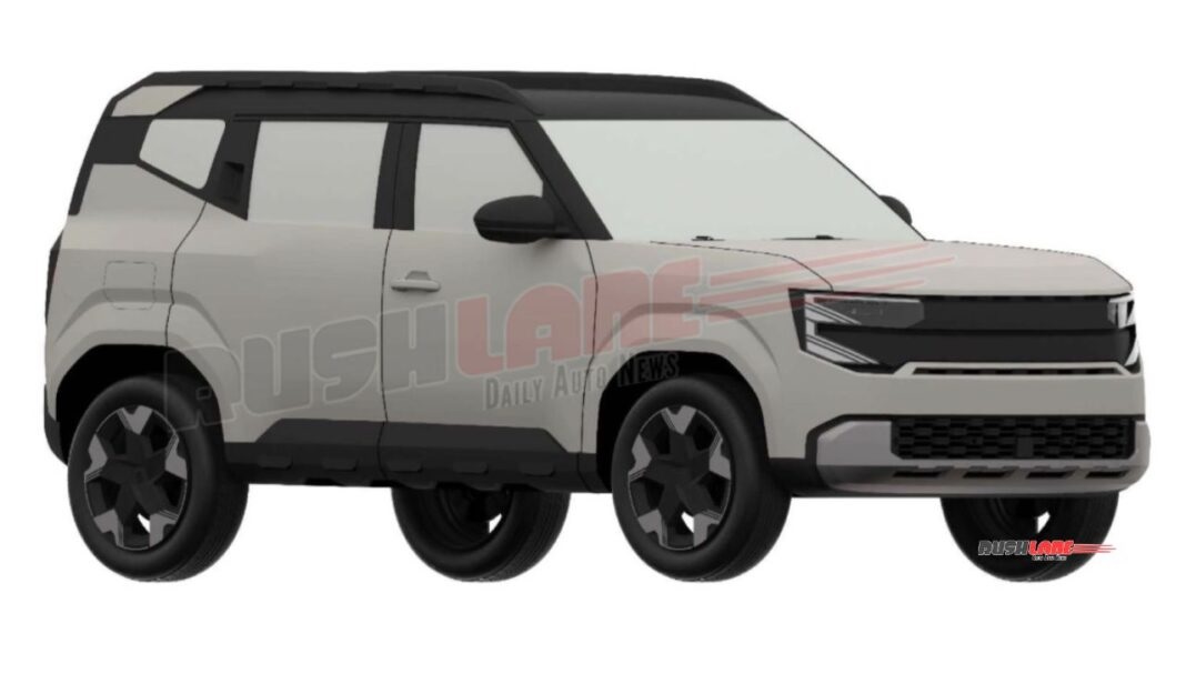 Renault Bridger SUV запатентован в Индии: серийник почти копирует концепт