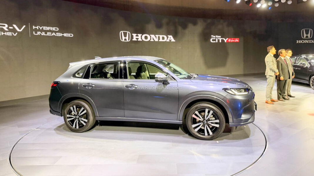 Honda ZR-V дебютировала в Индии как гибрид с отдачей 184 л.с.