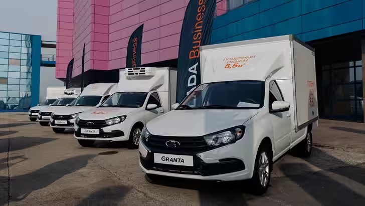 Коммерческий ВИС на платформе Lada Granta: грузоподъёмность до 860 кг