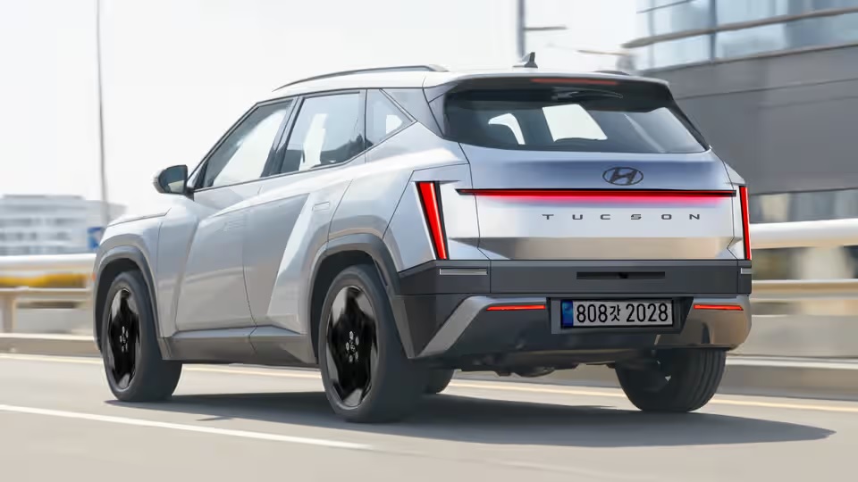 Новый Hyundai Tucson 2027 впервые попал на фото