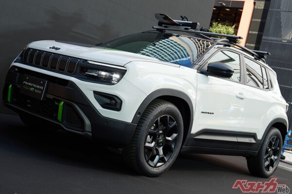 Jeep отметил 85-летие выпуском первого гибридного Avenger 4xe