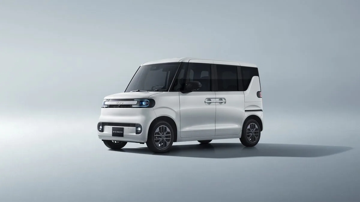 BYD RACCO дебютирует в Японии: первый K-Car за 2,5 млн иен