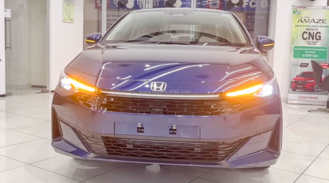 Обновленная Honda City дебютировала в Индии: цены стартуют от 12 лакха рупий