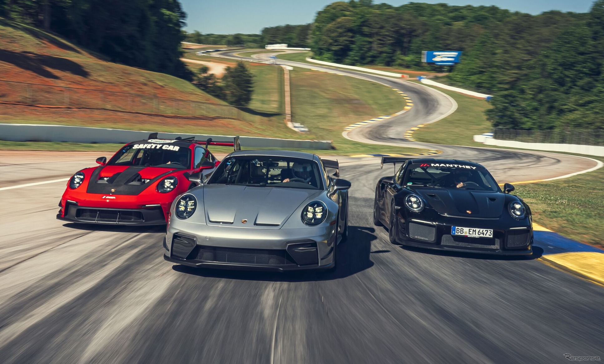 Porsche 911 с Manthey Kit побил рекорд трассы Road Atlanta