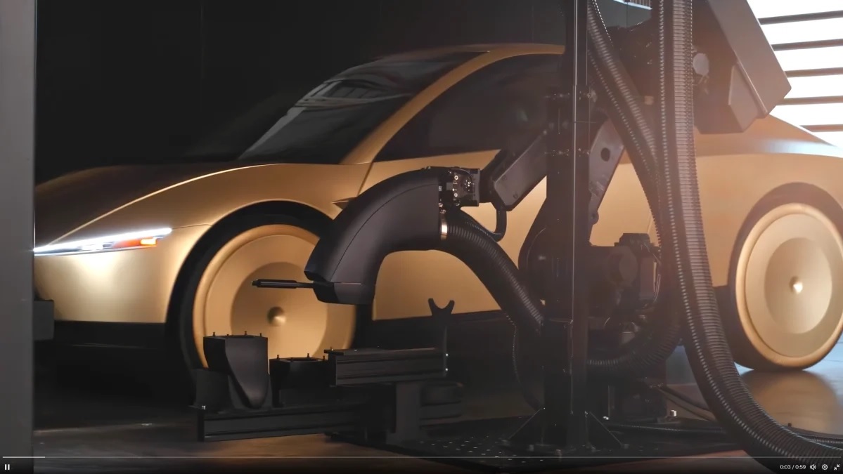 Tesla строит базу для роботакси Cybercab в Техасе