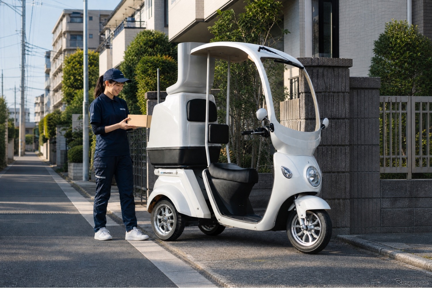 Blaze обновил трёхколёсный электрогрузовик EV Delivery: цена от 599 500 иен