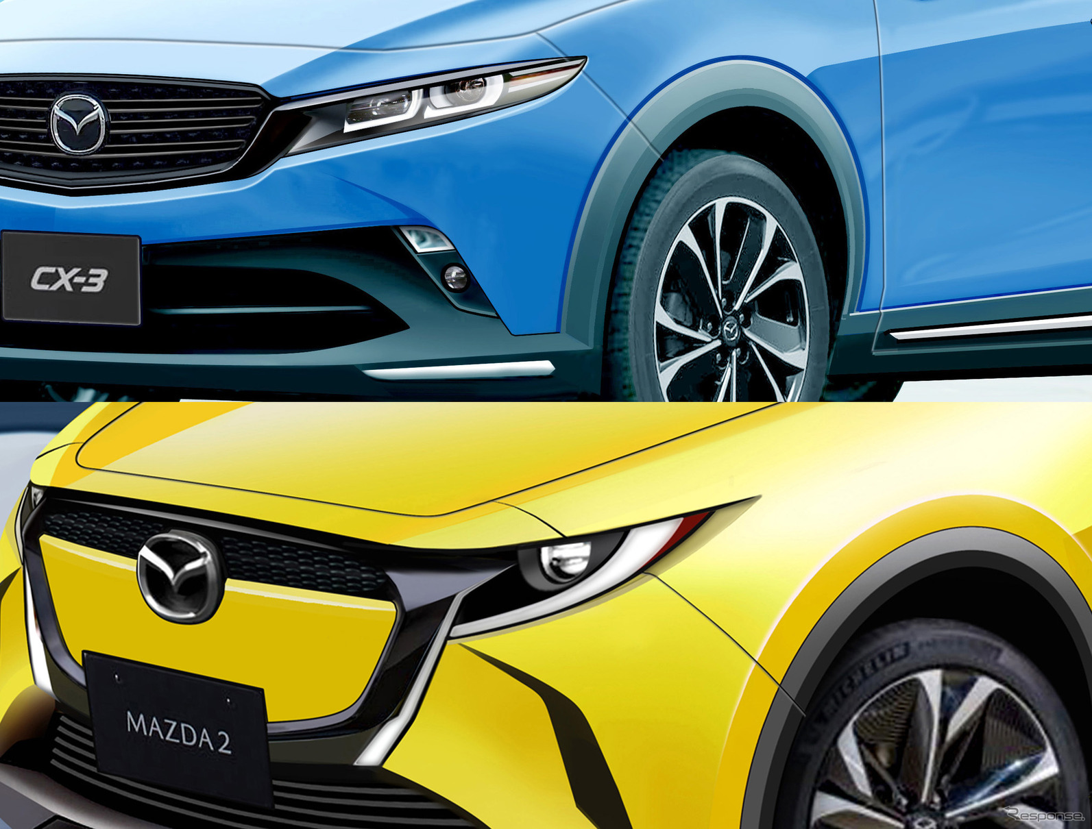 Mazda готовит дебют нового CX-3 с роторным мотором-генератором в 2027 году