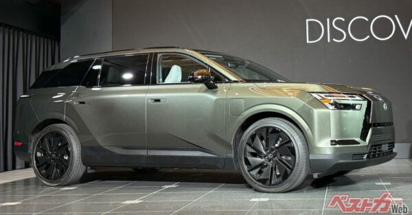 Lexus впервые показал трёхрядный электровнедорожник TZ на 408 л.с.