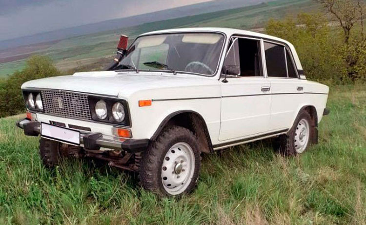 Такой ВАЗ-2106 Шестерка не смогли создать «АвтоВАЗовцы»: у этого монстра полный привод