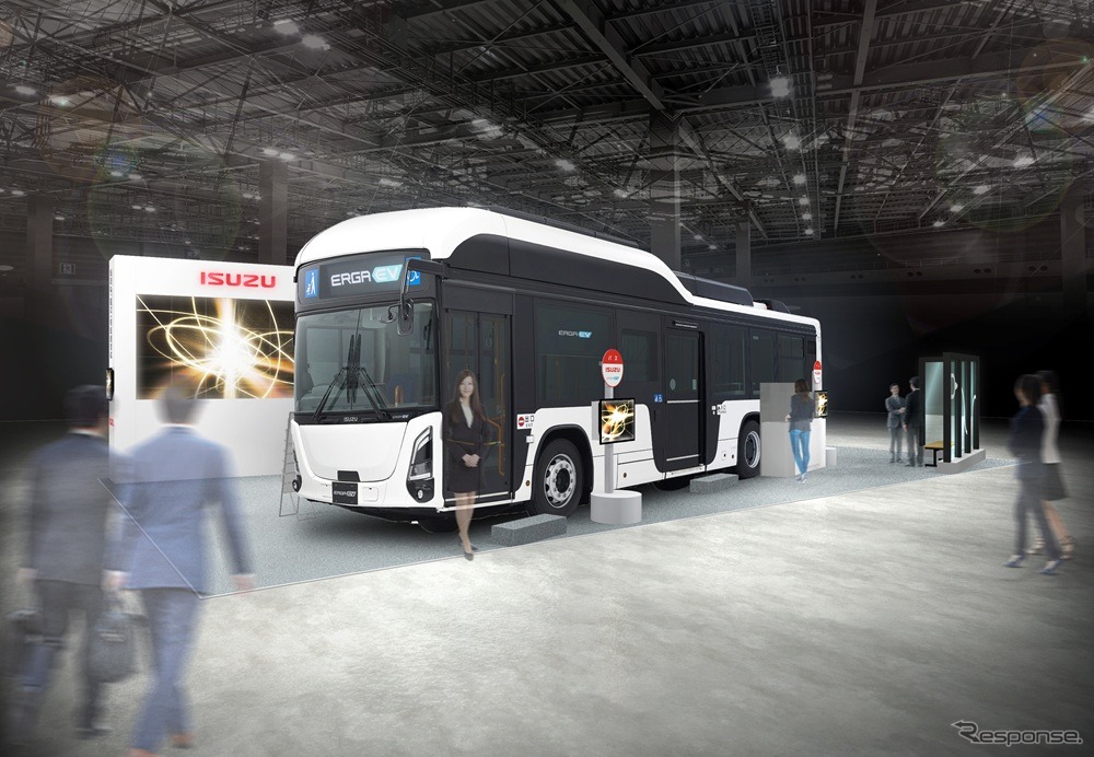Isuzu привезет электробус Elga EV на выставку Smart City 2026