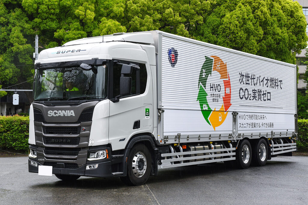 Scania Japan раскрыла планы на 2026 год: аренда грузовиков и топливо HVO