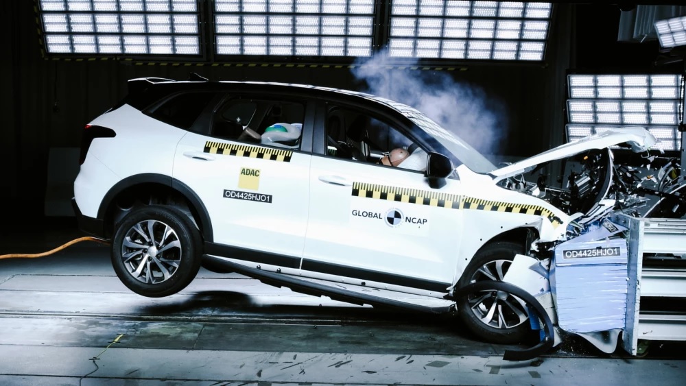 Haval Jolion провалил краш-тест в Африке, получив 2 звезды