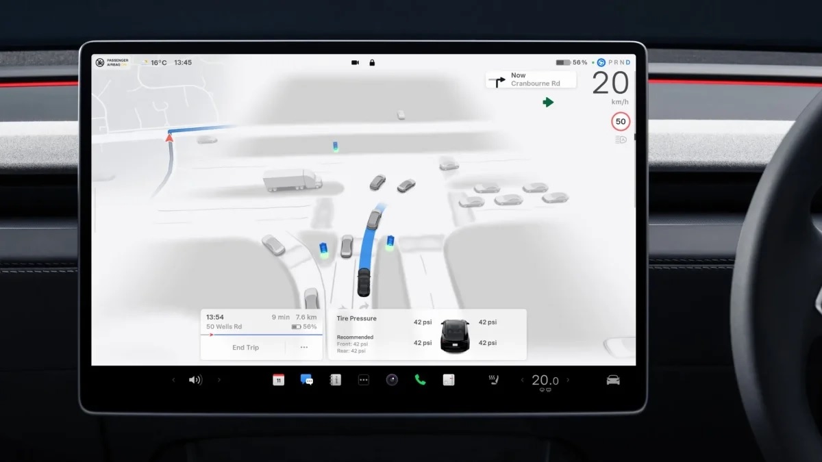 Tesla обновит автопилот FSD до V14 для австралийцев