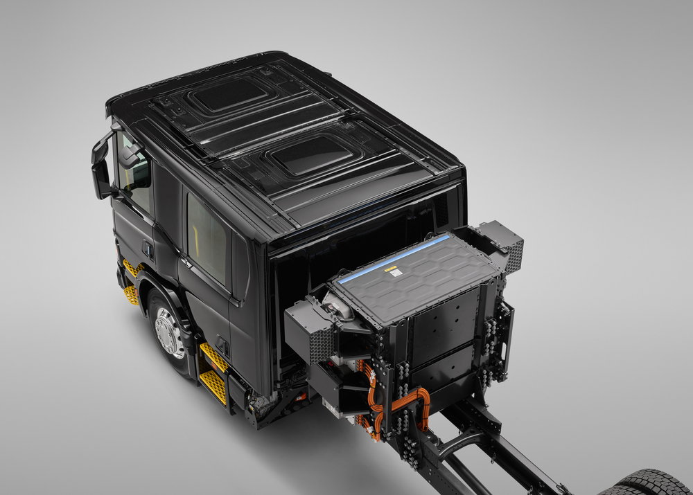 Scania представила первый электрогрузовик CP31L для пожарных
