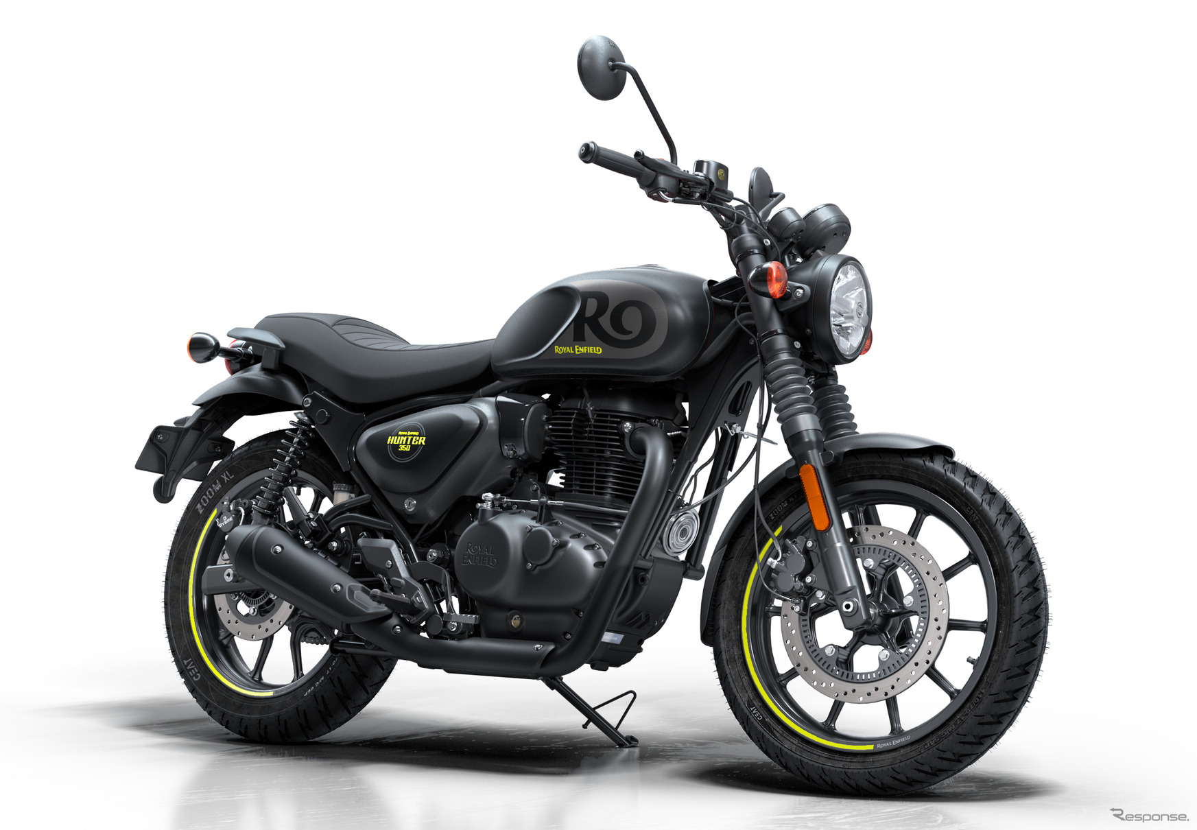 Royal Enfield Hunter 350 получил цвет «Графитовый серый»