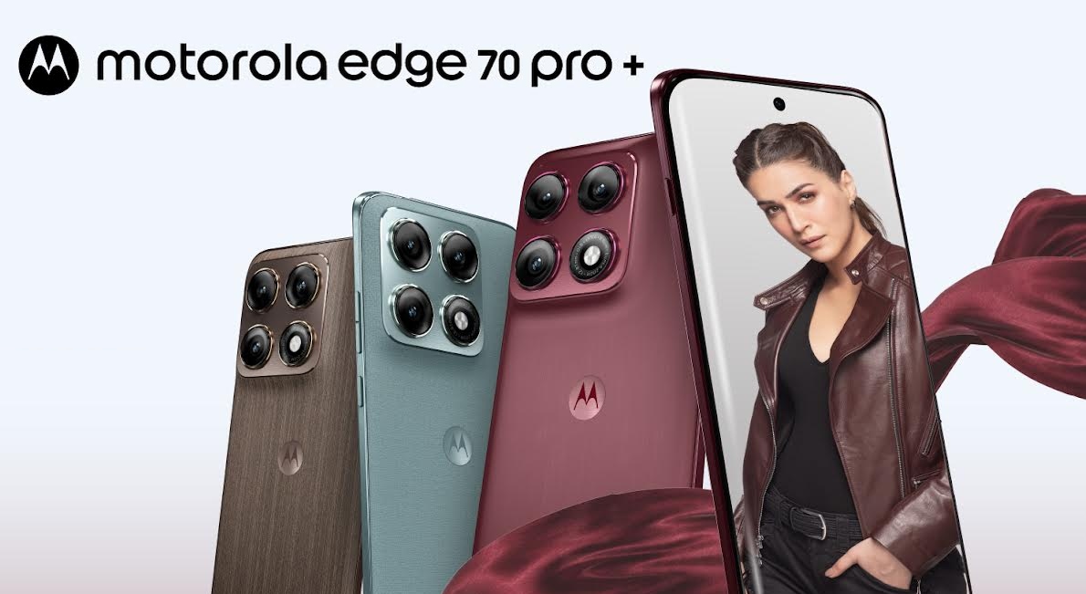 Motorola Edge 70 Pro+ дебютировал в Индии: четыре камеры по 50 Мп и батарея 6500 мАч