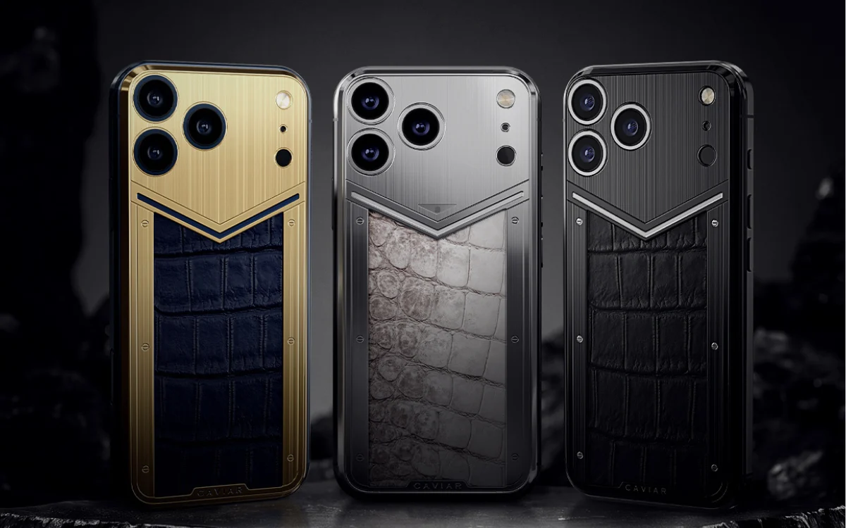 Caviar выпустила накладки на iPhone 17 Pro Max с костью T-Rex за $4 490