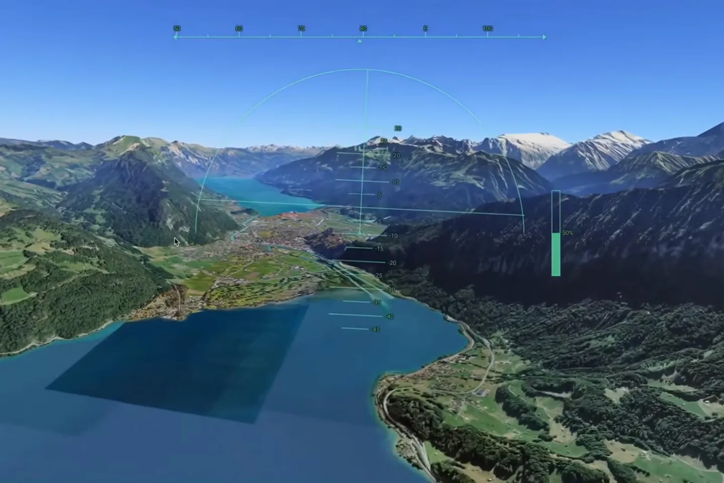 Google открыл скрытый авиасимулятор в браузере Google Earth