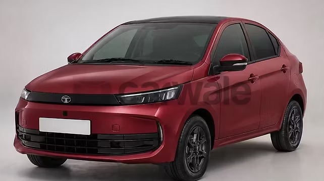 Tata Motors готовит рестайлинг седана Tigor с новым дизайном и тремя моторами