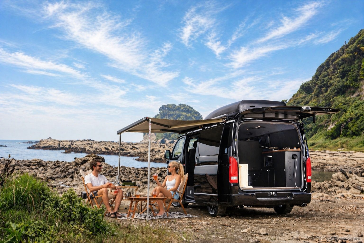 ALFLEX дебютирует с автодомом ELEMENT на базе Toyota HiAce