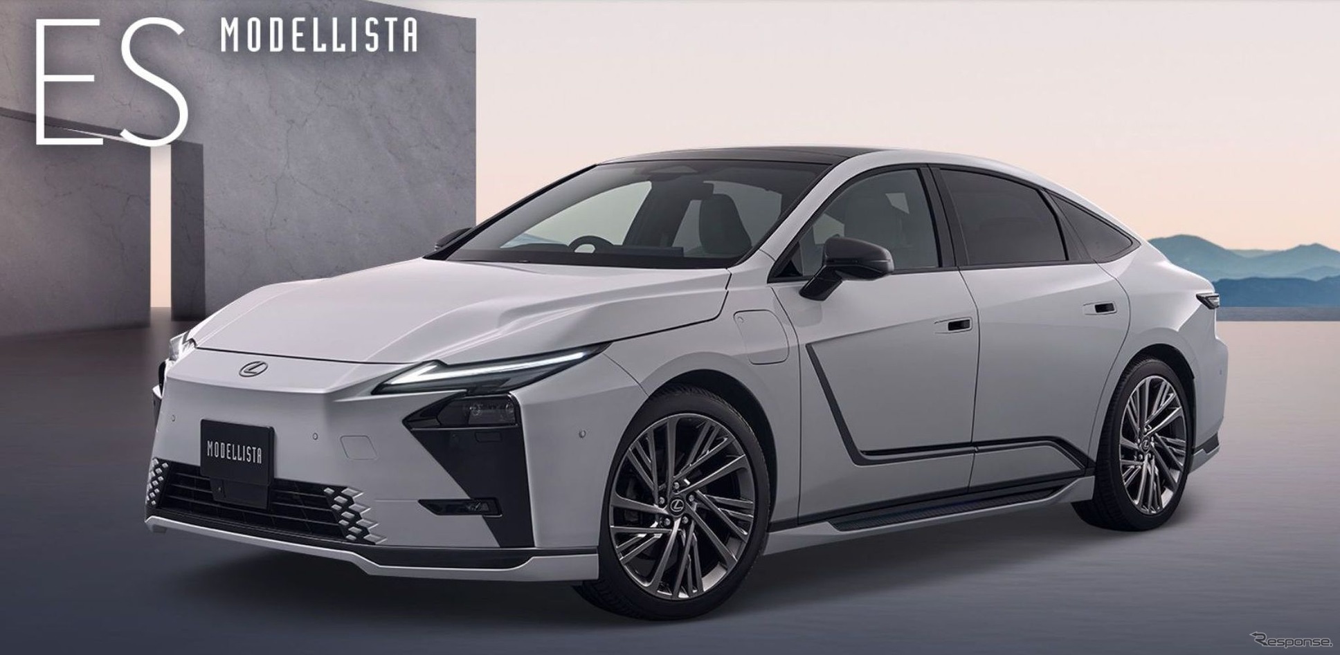 Toyota Modellista представила первый аэрокит для Lexus ES