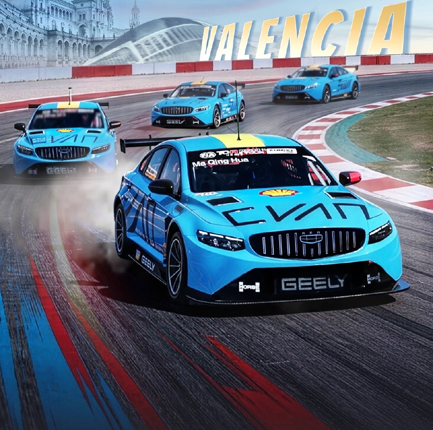 Geely Preface TCR дебютирует в Валенсии на этапе Мирового тура TCR