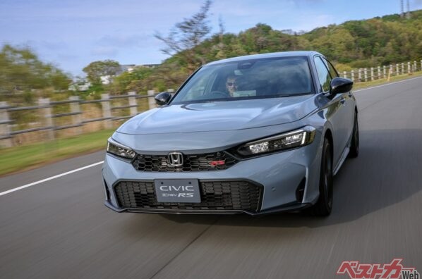 Honda Civic 2026 получил спортивный e:HEV RS с системой S+ Shift