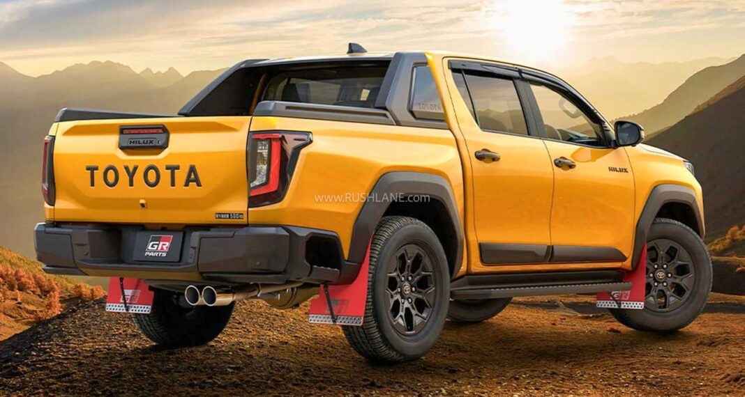 Новый Toyota Hilux дебютирует в Индии с 12,3″ экраном и гибридом