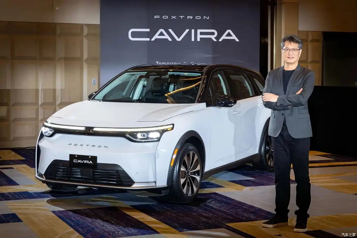 Foxtron дебютировал с электрокаром Cavira — конкурентом Tesla Model Y