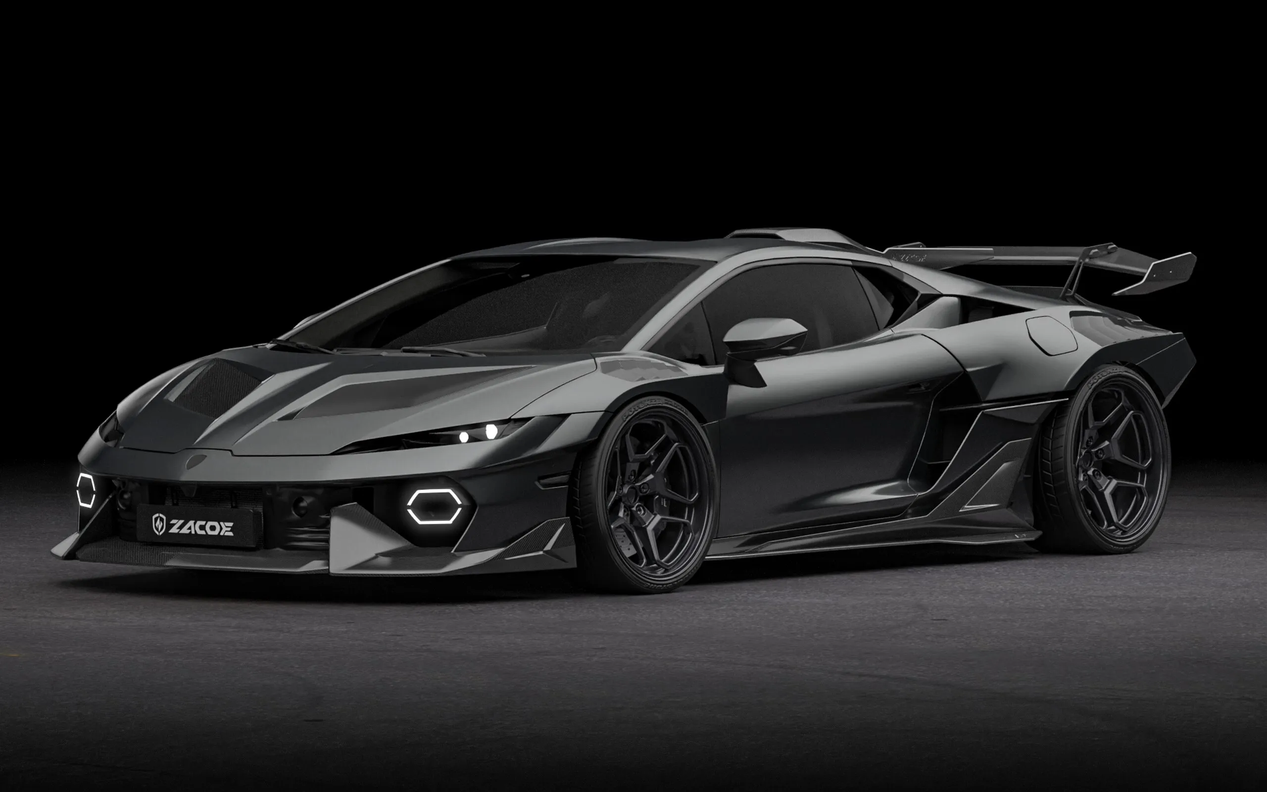 Zacoe сделала Lamborghini Temerario шире на 14 см: Stage Two Widebody