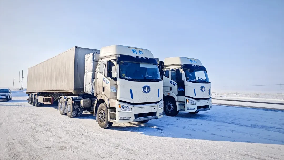 FAW Jiefang испытал тягач J6P с натрий-ионной батареей на −40°C