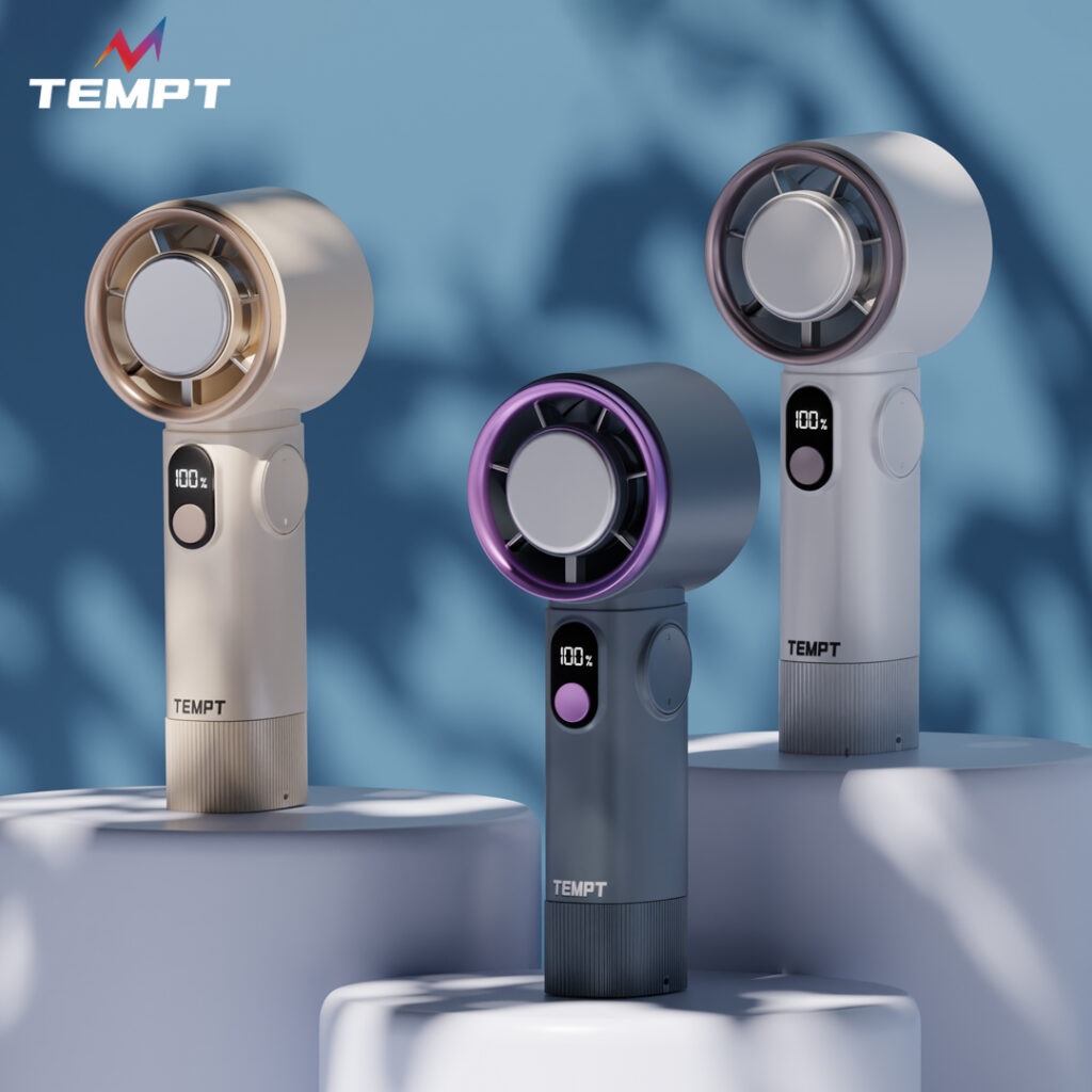 TEMPT ICY уже в продаже: вентилятор охлаждает кожу до 18°C за секунды